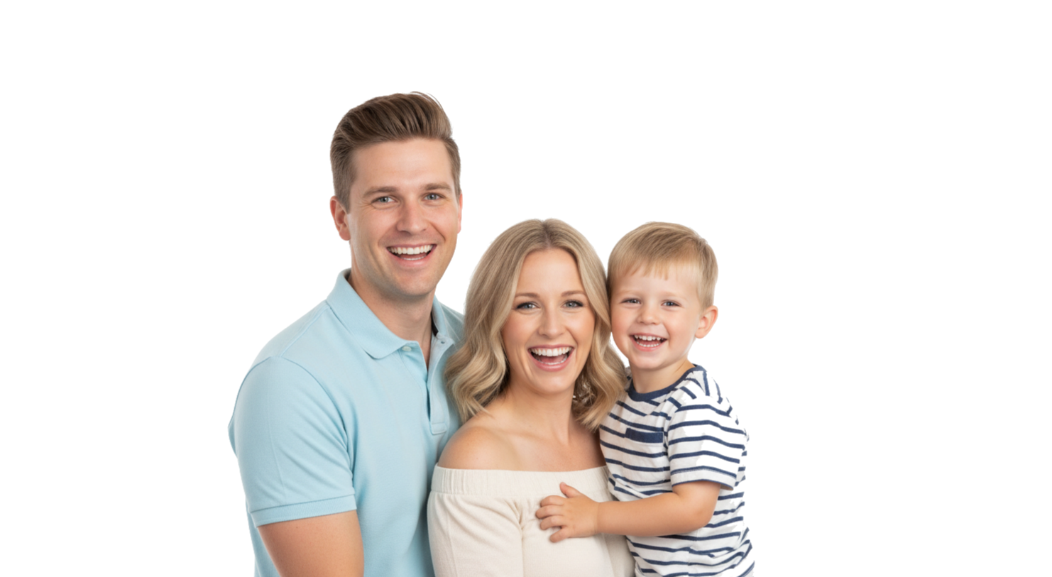 Family reviewing affordable health insurance plans with an expert