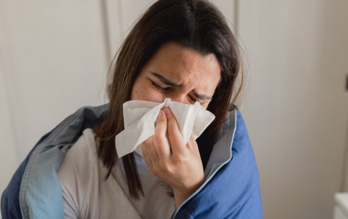 is sneezing a sign of getting better