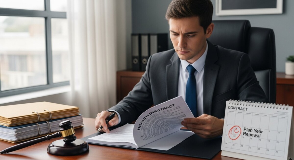 can you cancel employee health insurance at any time