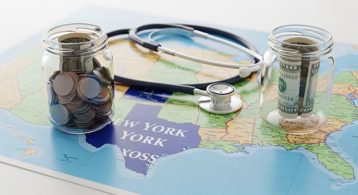 How location affects health insurance pricing USA?