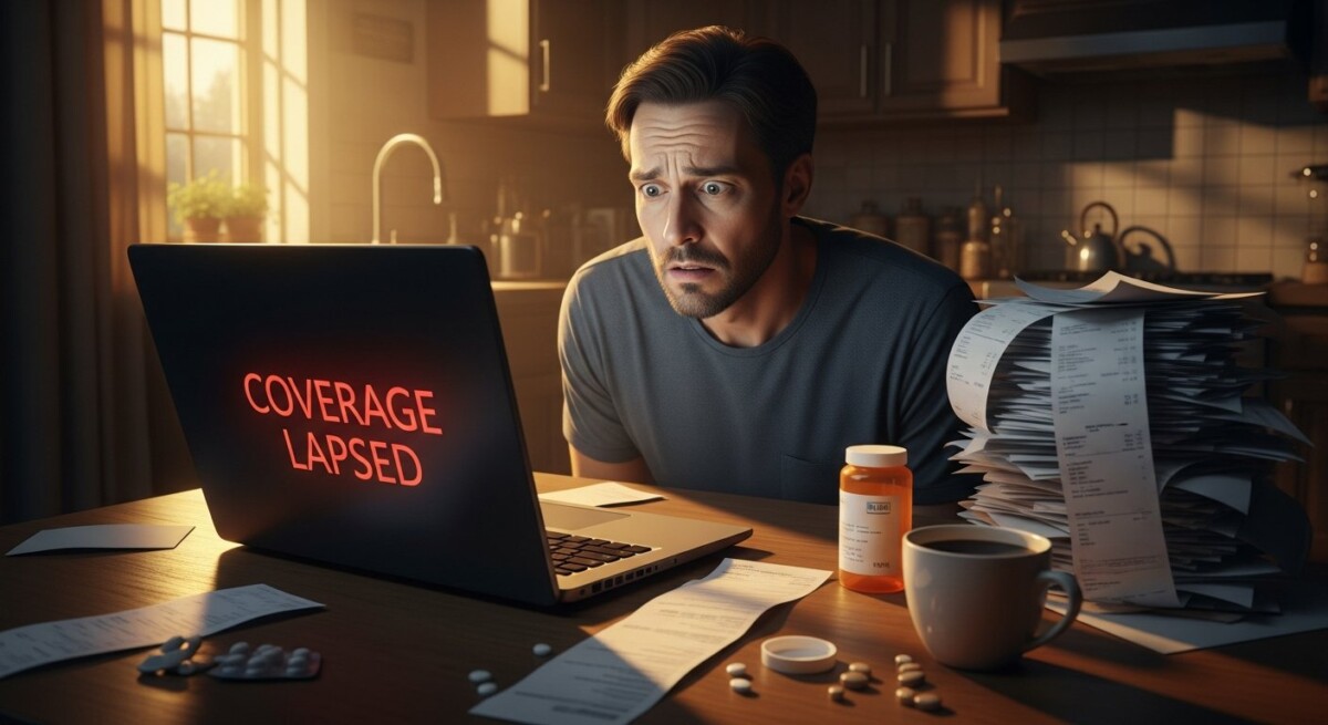 What happens if you forget to renew health insurance policy USA